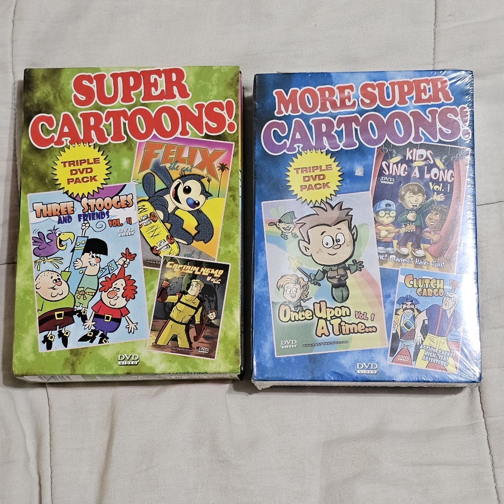 Super Cartoons Triple DVD Pack